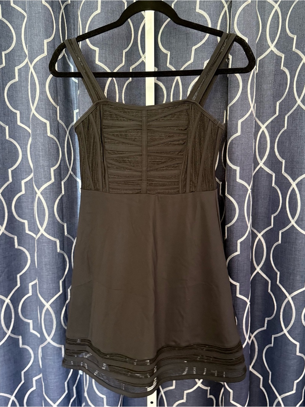 Halara Black Athletic Tank Dress Top Size XS C37